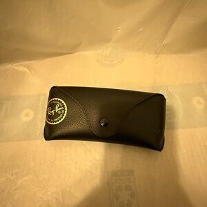 Black Ray-Ban Style Sunglasses Case, Hard Shell Protective